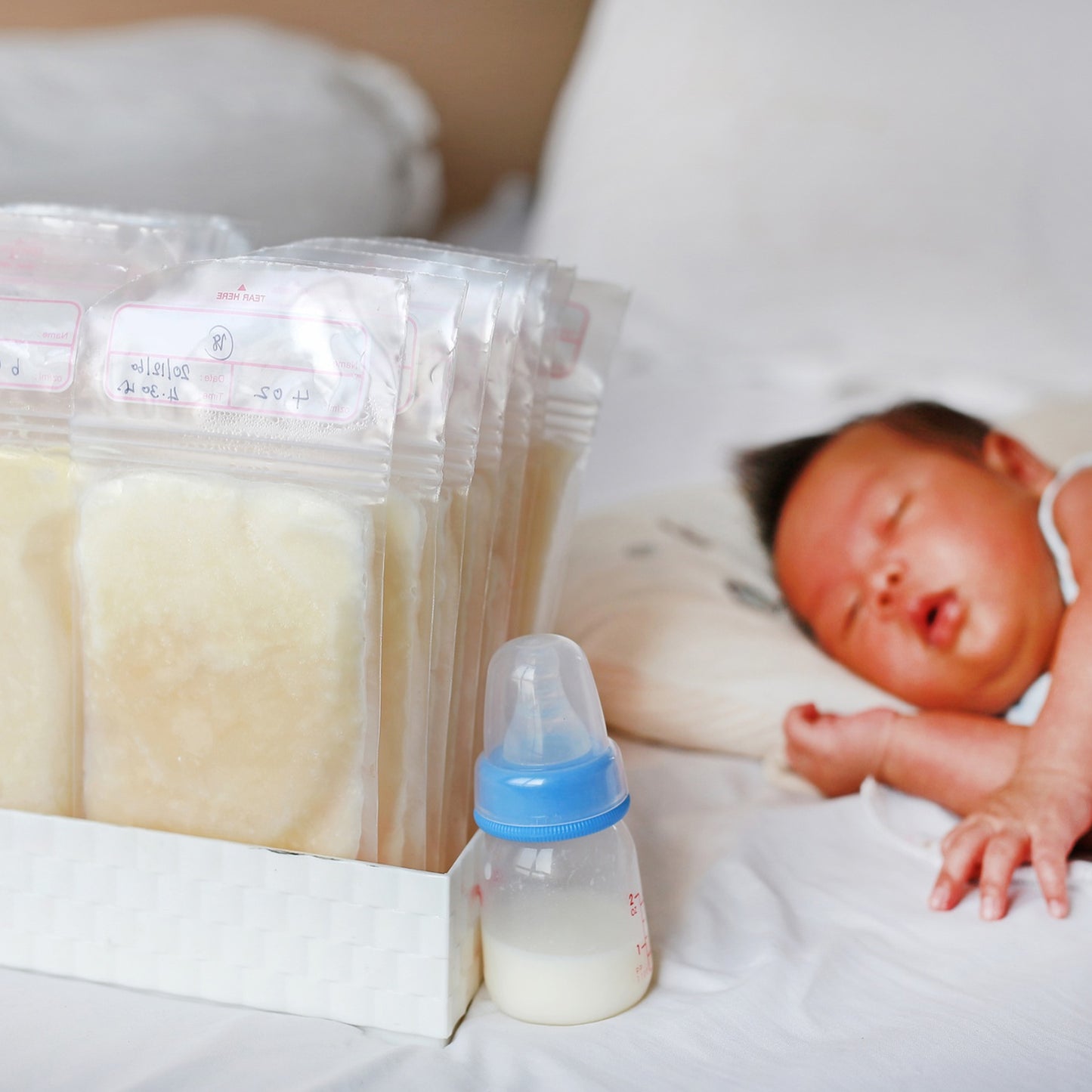 Breastmilk Storage Bags Double Zipper Seal (60 Pcs Set) - Happy Price - Image 5