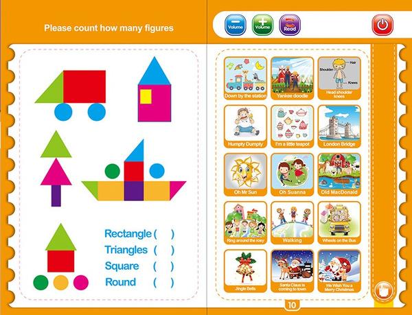 Musical Learning Study Book With Numbers Letters - Happy Price - Image 6