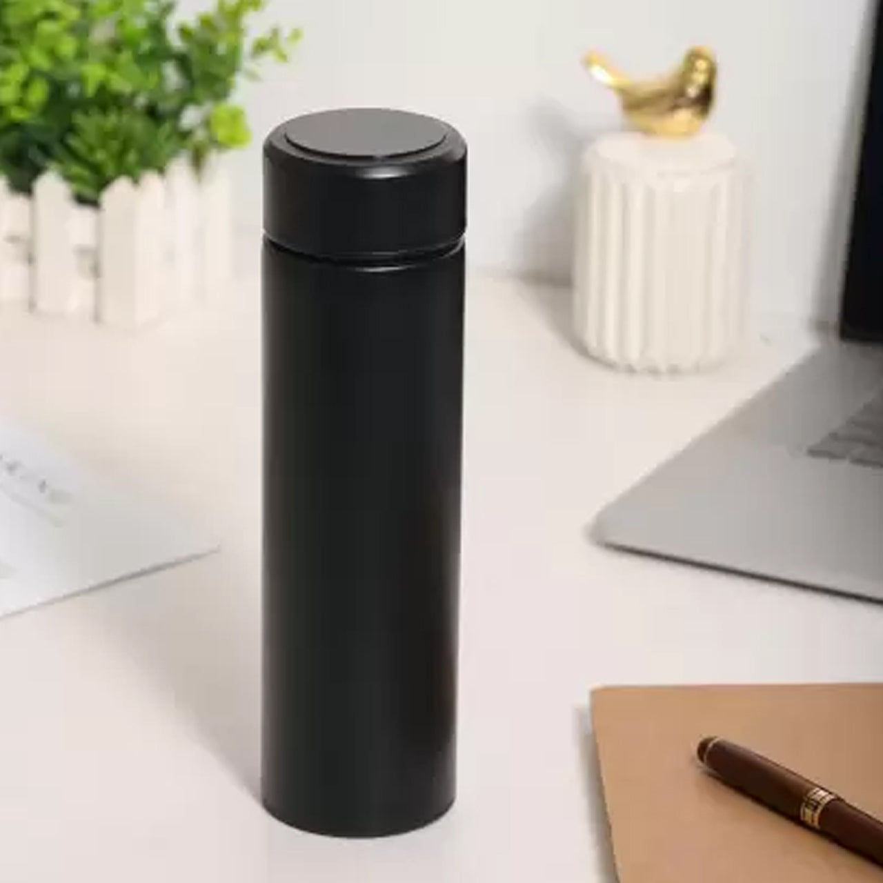 Double Stainless Steel Wall Smart Flask Water Bottle ( B Grade ) - Happy Price - Image 4
