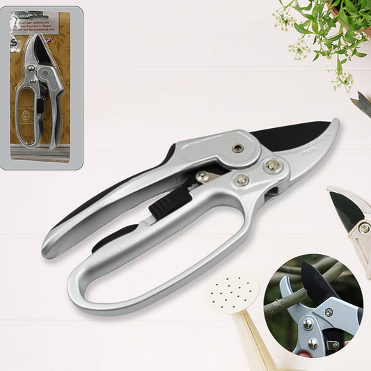 Pruning Shear Garden Shear Steel Hand Shears 20 Cm  8 Inch (1 Pc) - Happy Price - Image 1
