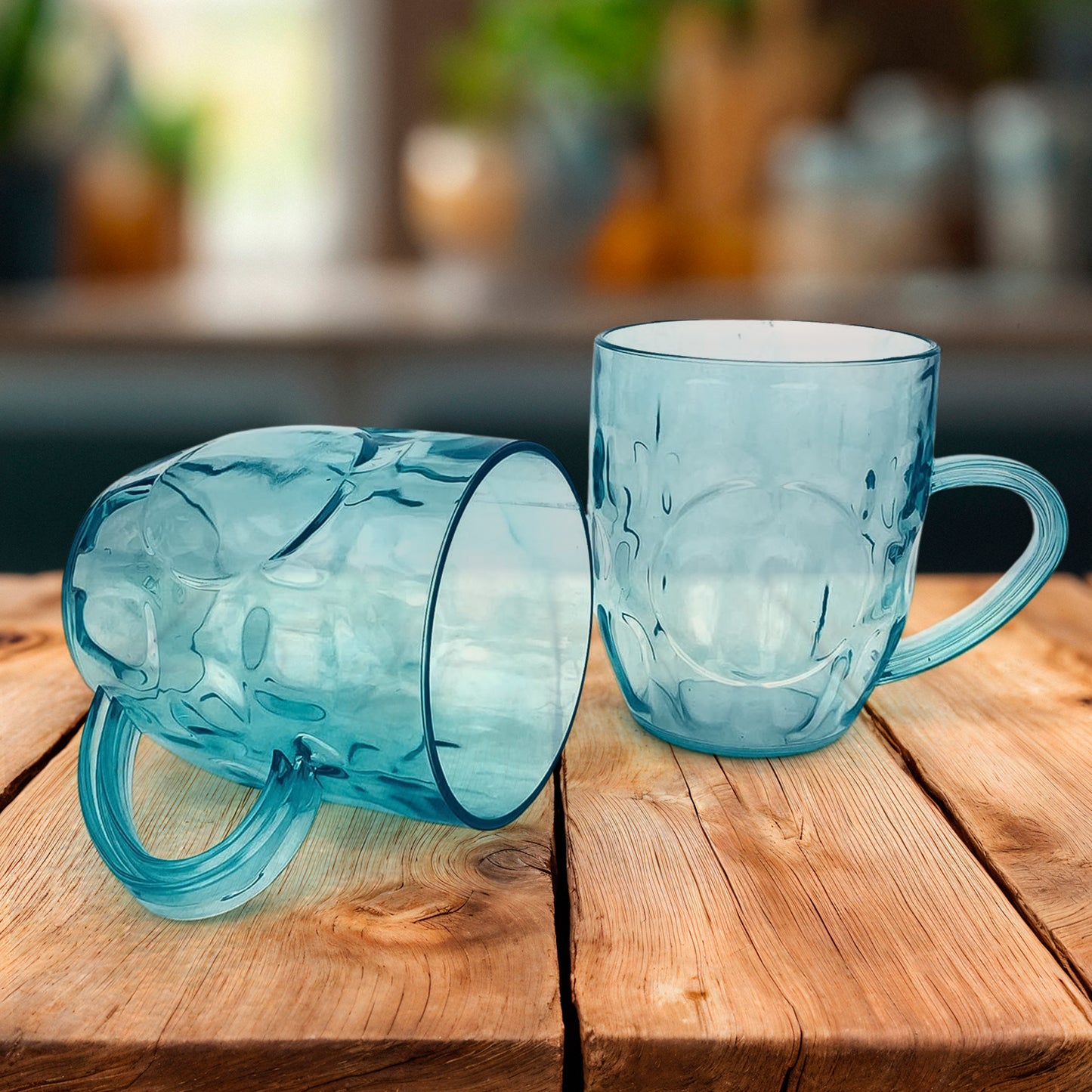 Apex Shake Mug Set  2 Pieces Durable Plastic Mugs (350ml) Approx - Happy Price - Image 6