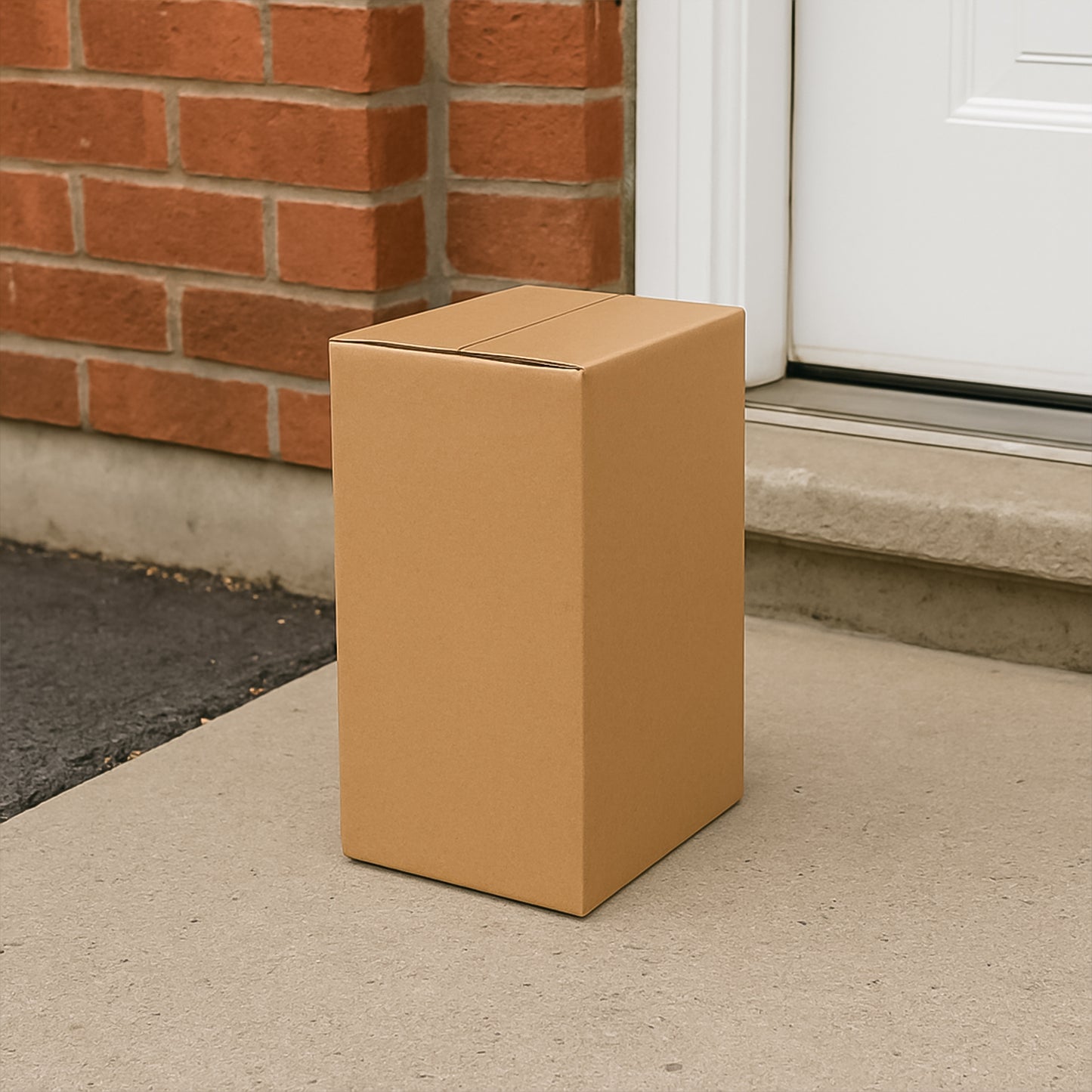 Durable Brown Corrugated Box for Secure Packaging (30x15x12 Cm, 1 Pc)