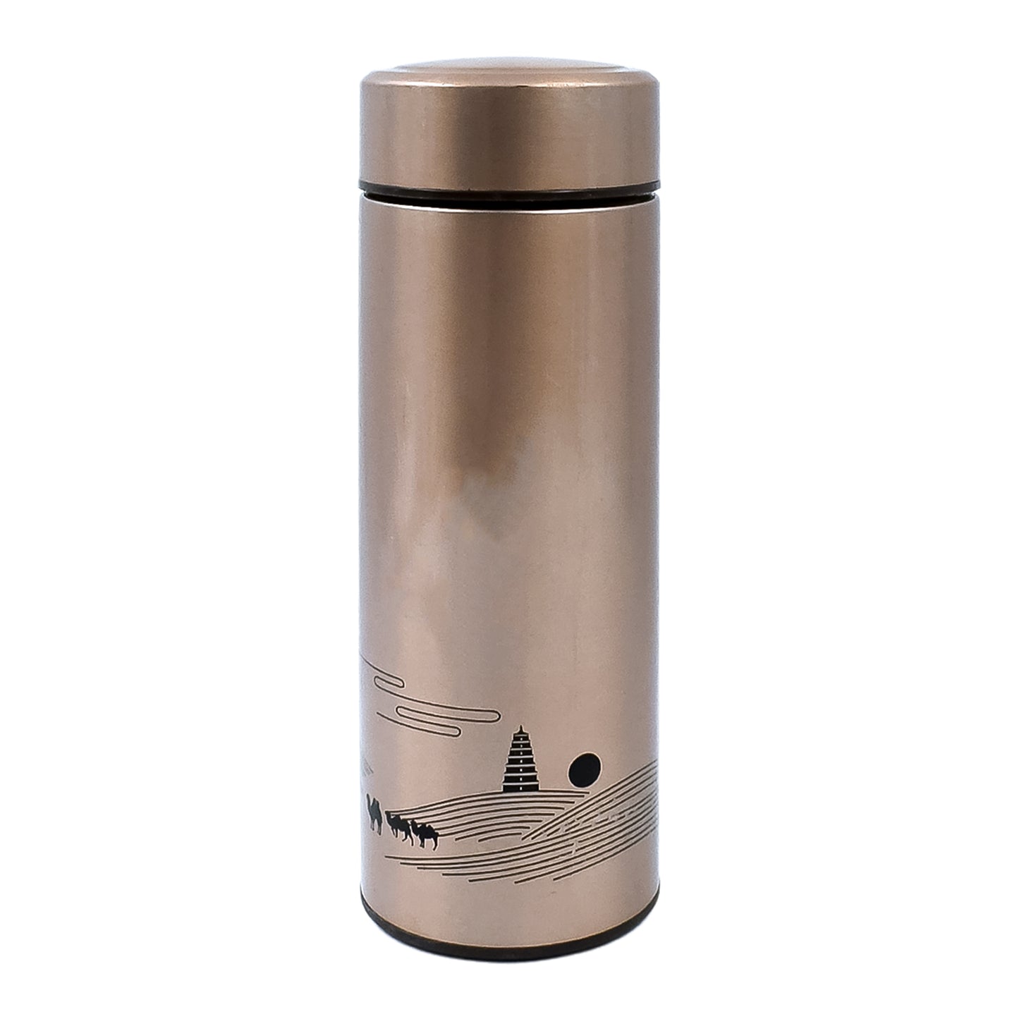 Vacuum Bottle Double Wall Vacuum Mug Stainless Steel Water Bottle (350 Ml Approx) - Happy Price - Image 4