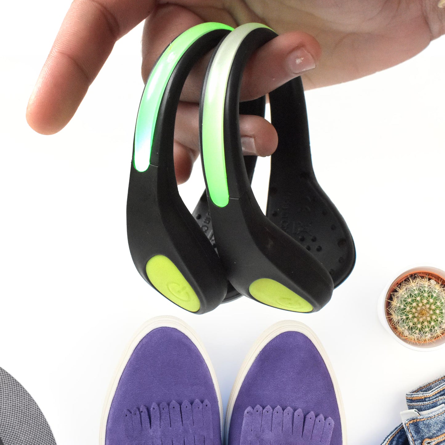 Led Shoes Clip Lights (1 Pair) - Happy Price - Image 3