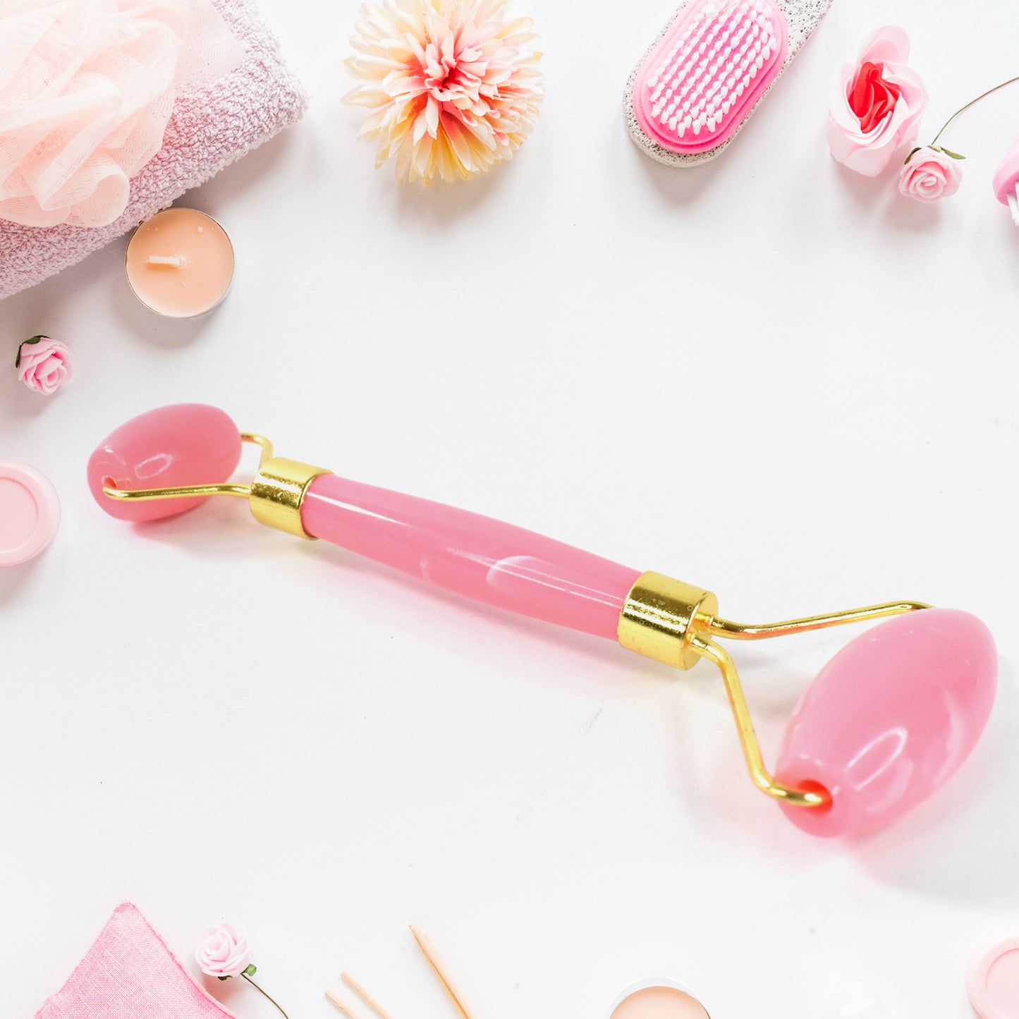 Double Ended Smooth Facial Massage Rollers (1 Pc  Mix Color) - Happy Price - Image 4