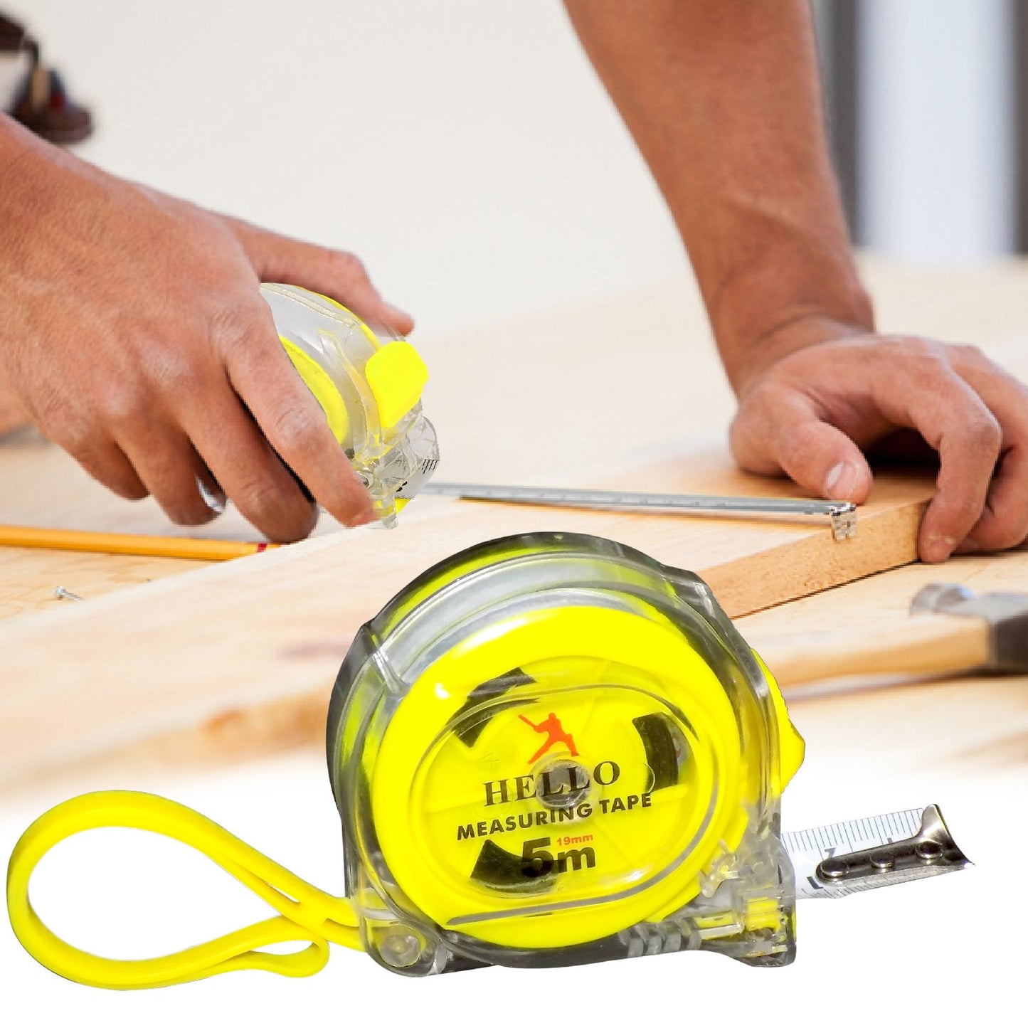 Professional Measuring Tape- 5 Meter - Happy Price - Image 3