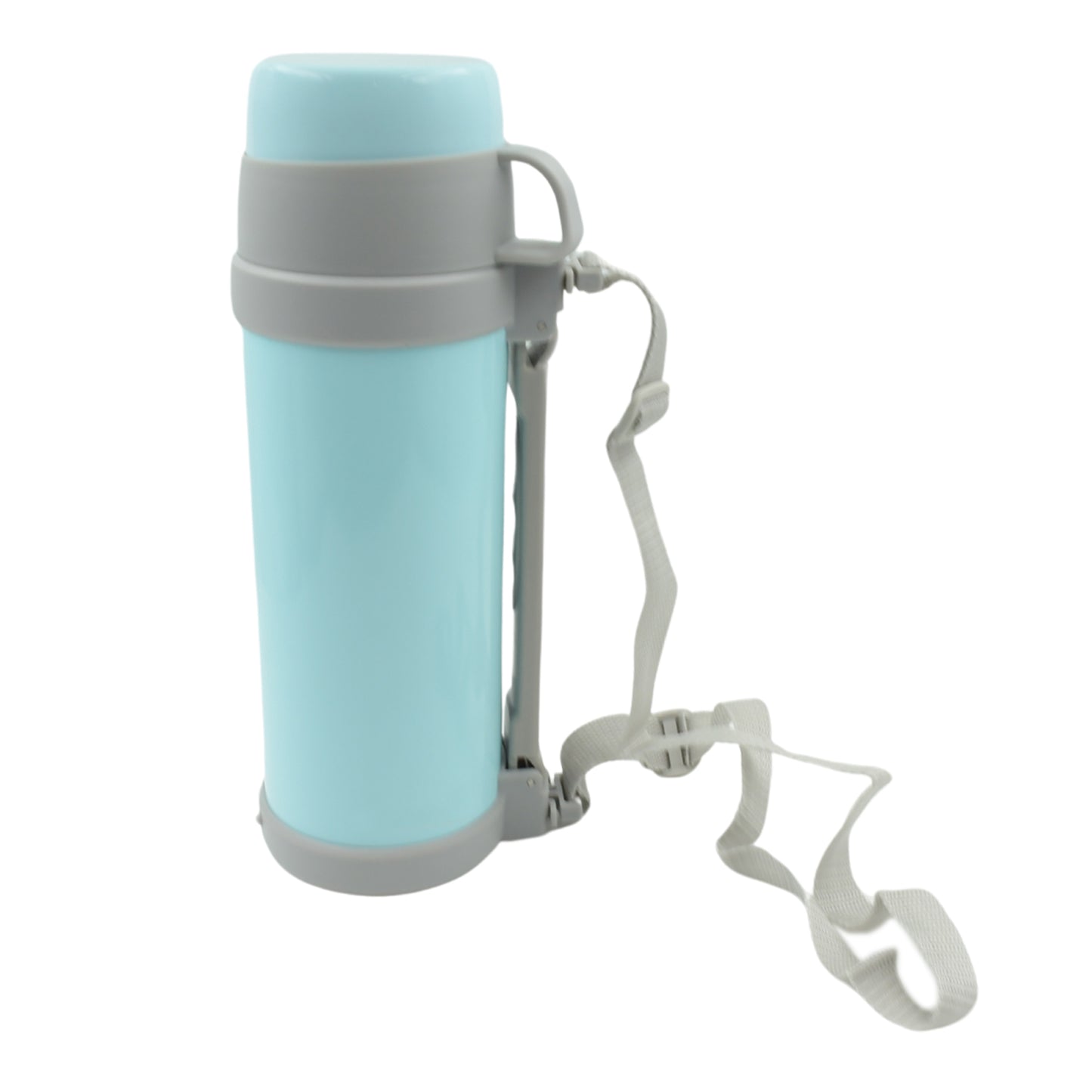 Stainless Steel Insulation Thermos Double-wall Vacuum Insulated Water Bottle For Travel Outdoor Fitness Portable Travel Pot Camping Coffee Portable Car Travel Keep Hot  Cold Large Capacity (1200 Ml) - Happy Price - Image 3
