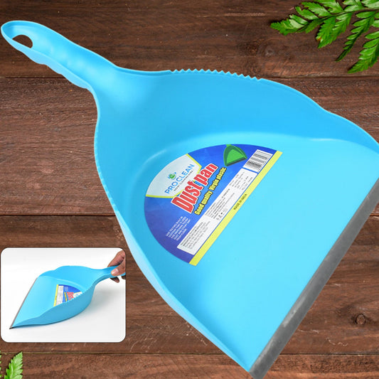 Heavy Plastic Dustpan With Handle (1 Pc) - Happy Price - Image 1