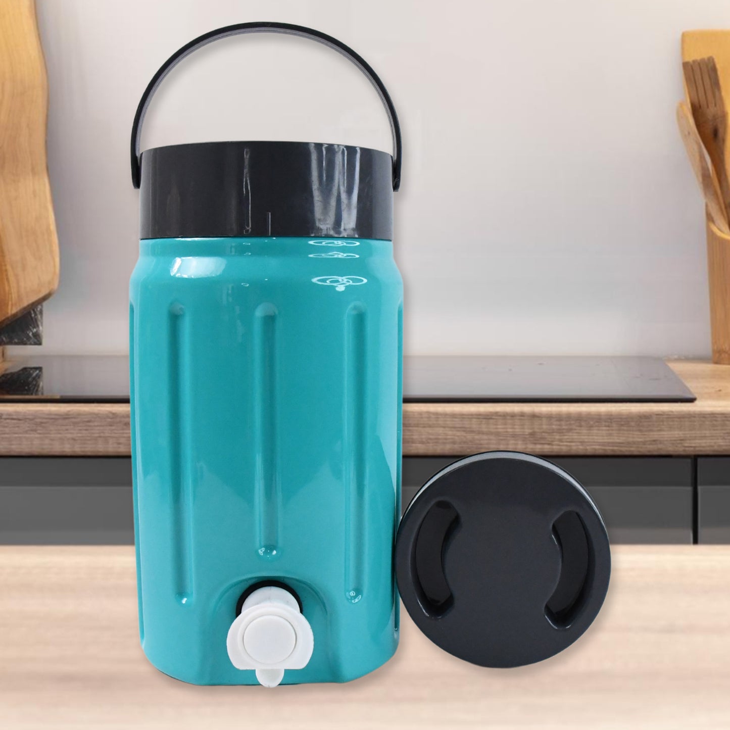 Insulated Water Jug With Tap (2.5ltr) Leakproof Travel Cooler - Happy Price - Image 2