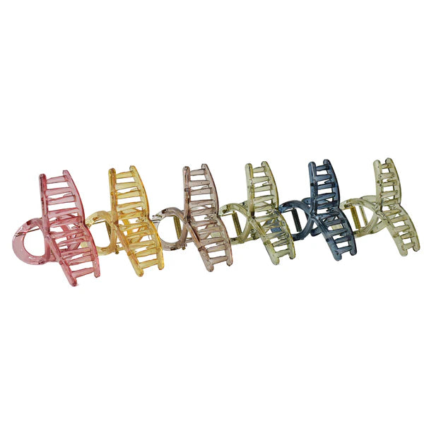 Plastic Hair Clamp Grip Simple Matte Hair Barrette Clamp (1 Pc) - Happy Price - Image 5