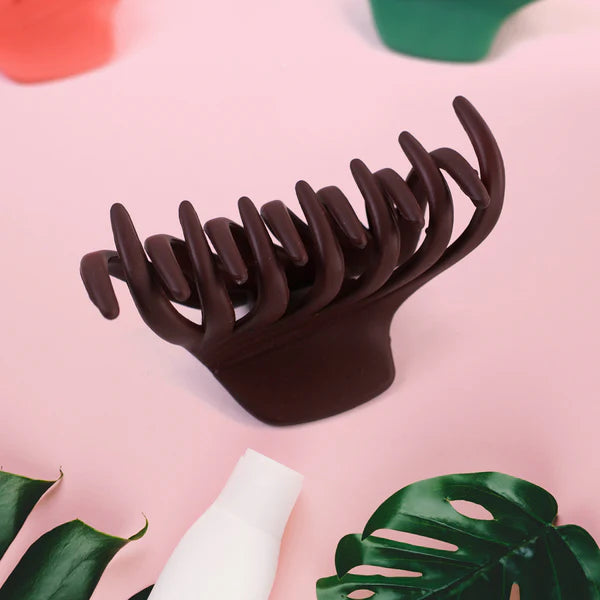 Plastic Hair Clamp Grip Simple Matte Hair Barrette Clamp (1 Pc) - Happy Price - Image 3