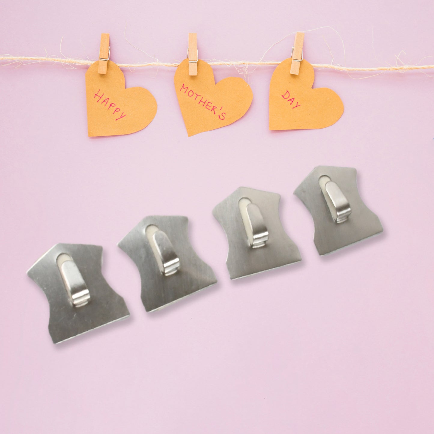 Self- Adhesive Hooks Heavy Duty Wall Hooks Hangers Stainless Steel Waterproof Sticky Hooks For Hanging Robe Coat Towel Kitchen Bathroom And. - Happy Price - Image 4