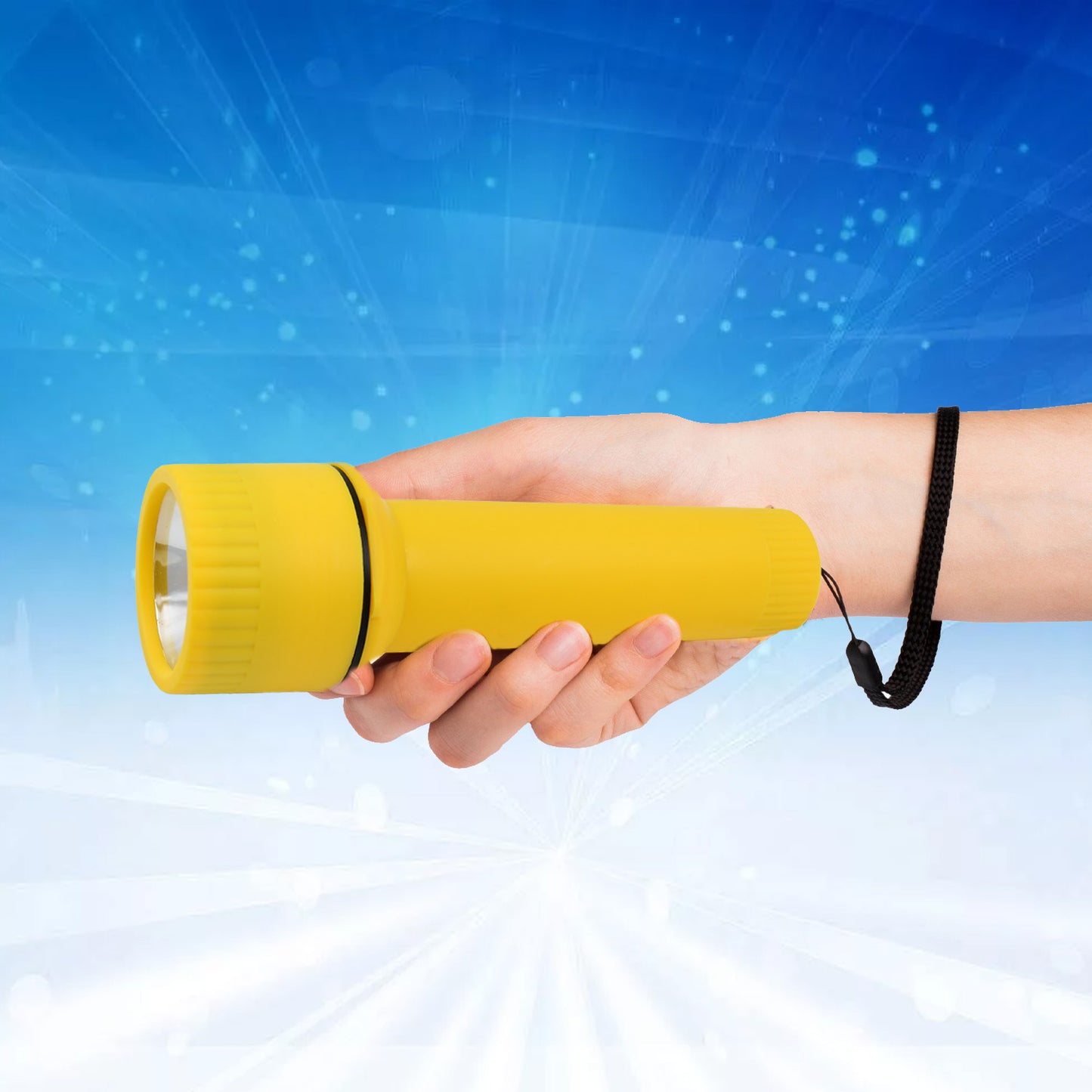 Bigled Flashlights  Torch Light Battery Operated (1 Pc  Battery Not Included) - Happy Price - Image 3