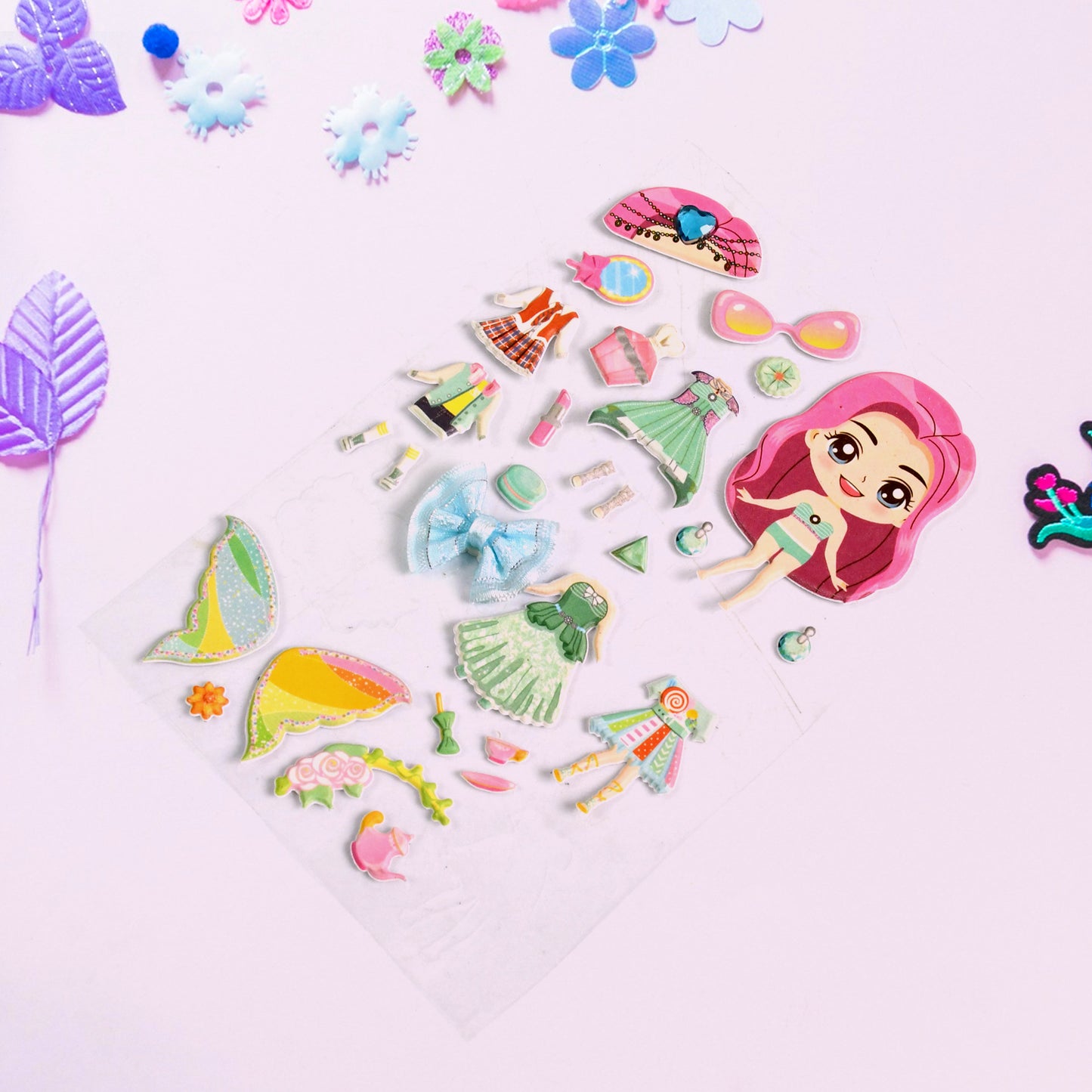 Multipurpose Adhesive 3d Stickers (1 Sheet 1510 Cm) - Happy Price - Image 2
