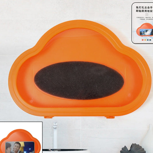 Smartphone  Mobile Stand Waterproof Case Smartphone Stand Case (1 Pc Orange) - Happy Price - Image 1