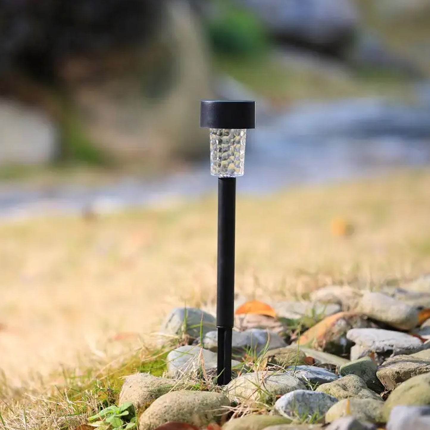 9140a Solar Panel Led Spike Spot Light Landscape Garden Yard Path Lawn Outdors Solar Lamps Waterproof Outdoor Decorative Landscape Lights For Garden Patio Yard Walkway (Moq - 24) - Happy Price - Image 2