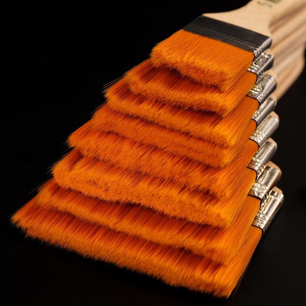 Artistic Flat Painting Brush - Set Of 12 - Happy Price - Image 4