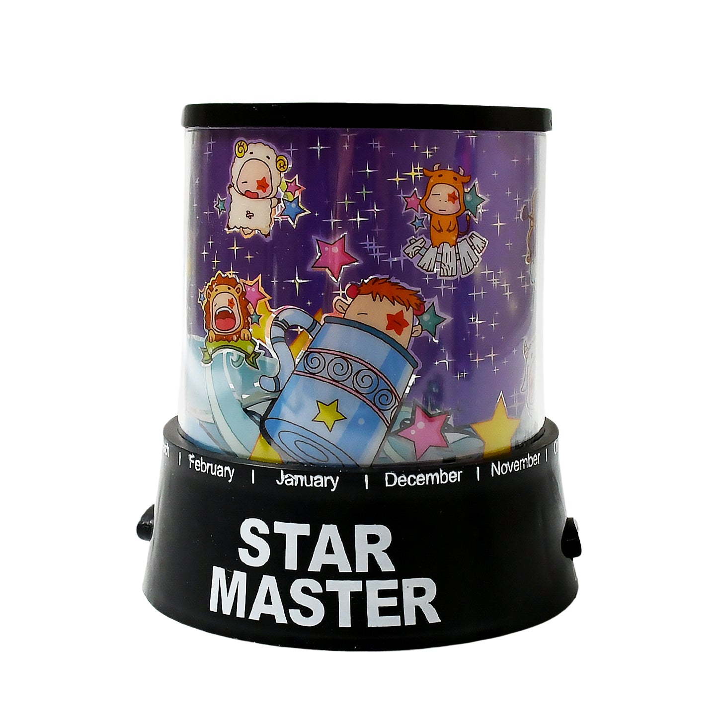 Led Projector Night Light Amazing Lamp 3 Battery Operated Lamps Rotation With The Music Function Master For Kids Bedroom Home Decoration Nightromantic Gift (Battery Not Included  1 Pc) - Happy Price - Image 4