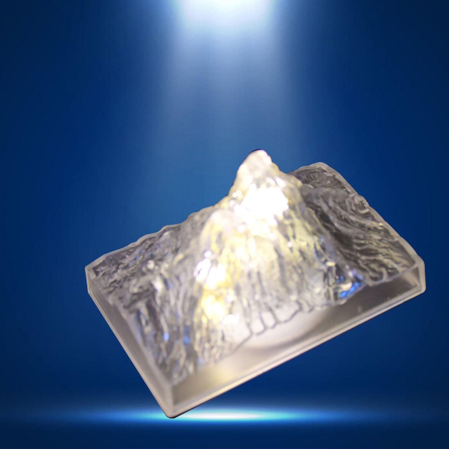 Plastic Iceberg Night Light Mountain Lights Flameless Modern Clear Led Flameless Party Candles Led Lamp Home Decoration Mini Atmosphere Light Bedroom Decor Desktop Ornament Children Gift (Moq - 12 Pc) - Happy Price - Image 6