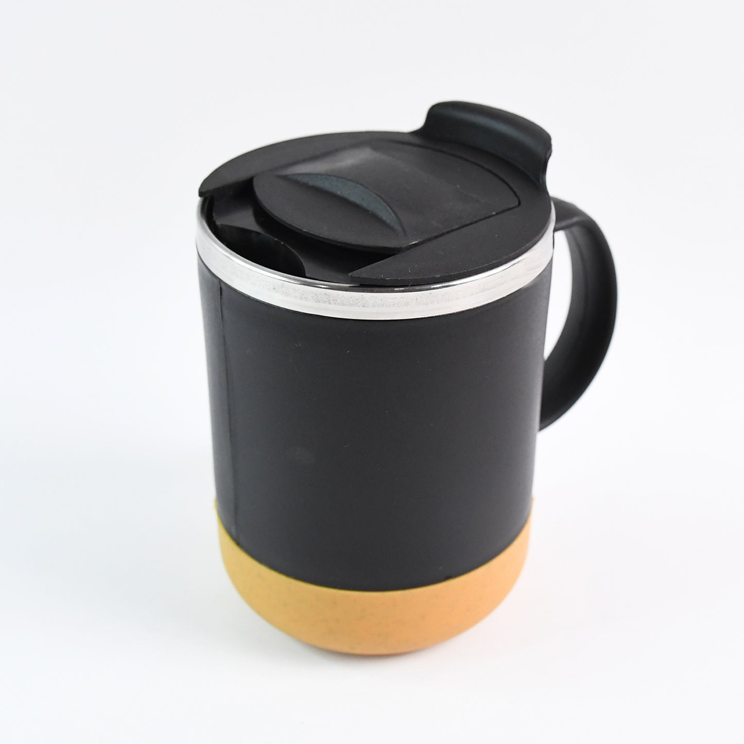 Insulated Coffee Mug With Spill-proof Lid (Approx 350ml  1 Pc) - Happy Price - Image 4