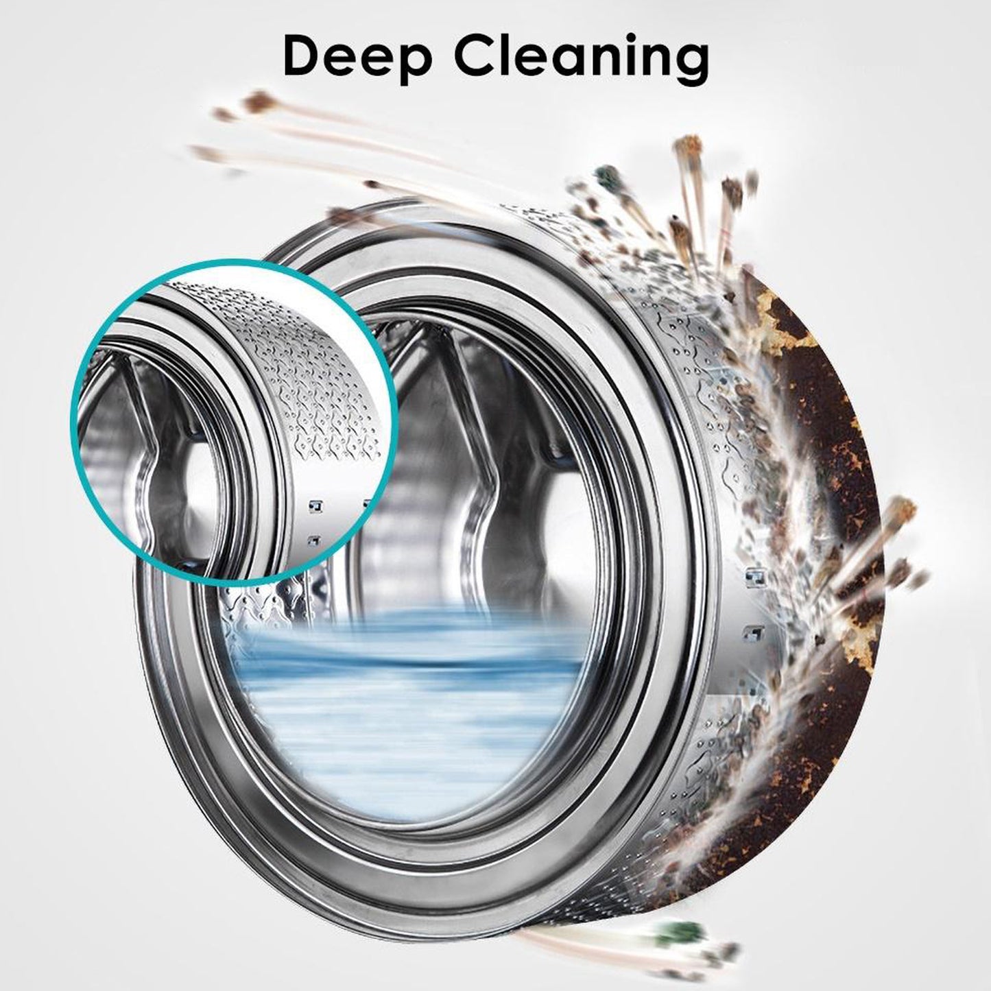 Washing Machine Cleaner Powder for Deep Cleaning - 1 Pc - Happy Price - Image 5