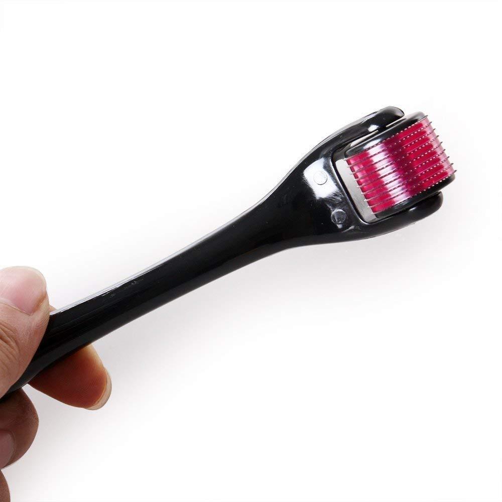 Derma Roller Anti Ageing And Facial Scrubs  Polishes Scar Removal Hair Regrowth - Happy Price - Image 3