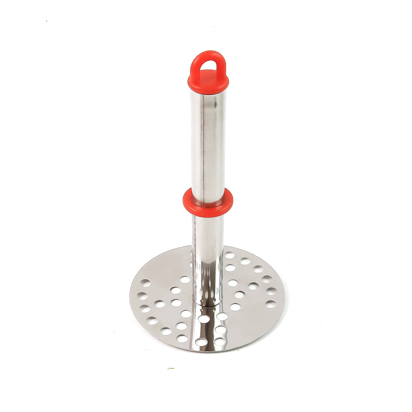 Stainless Steel Potato Masher with Ergonomic Handle (17cm, 1 Pc)
