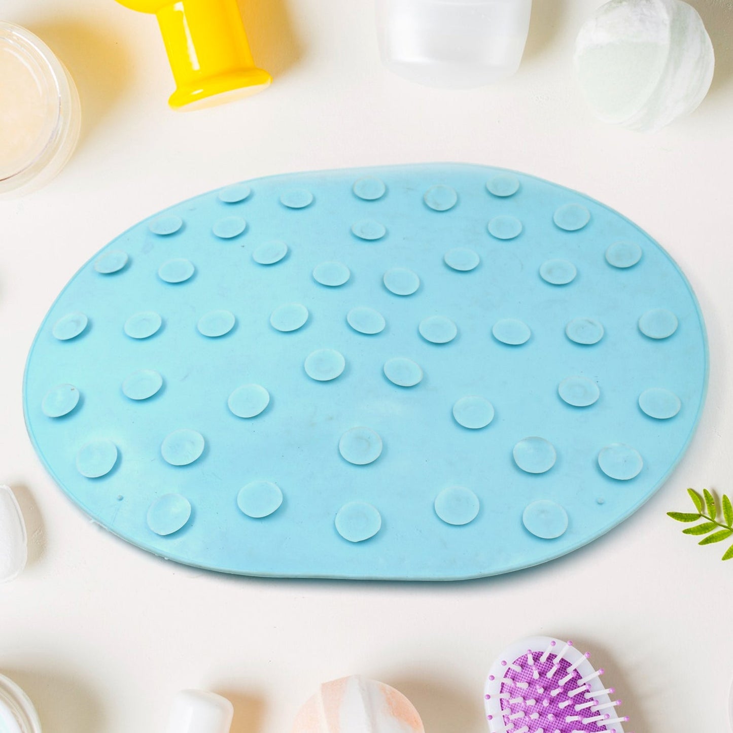 Silicone Bath Massage Cushion With Suction Cup (3528 Cm  1 Pc) - Happy Price - Image 3