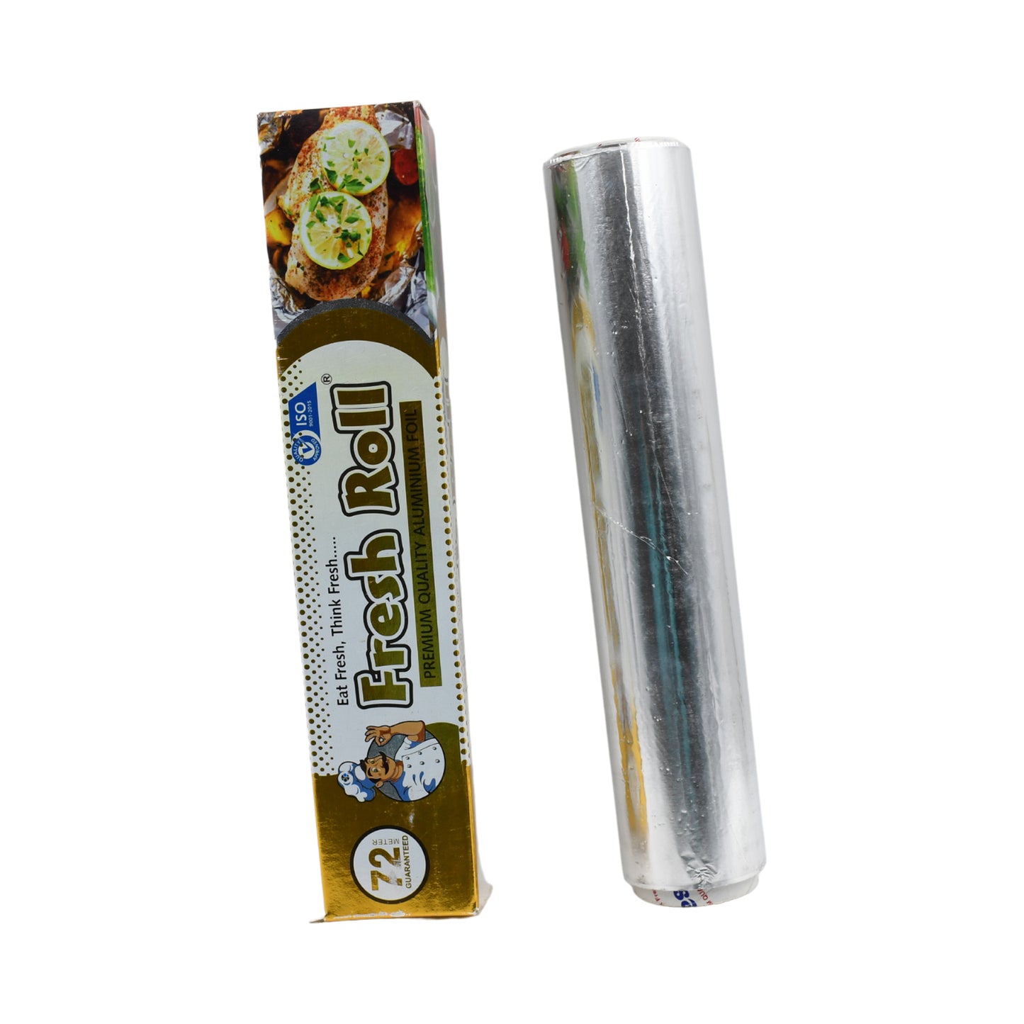 Premium Quality Food Grade Aluminum Foil Roll Heavy Duty Non Stick Thick Aluminum Foil Sheet Baking Grilling Tool 72mtr (1pc) - Happy Price - Image 6