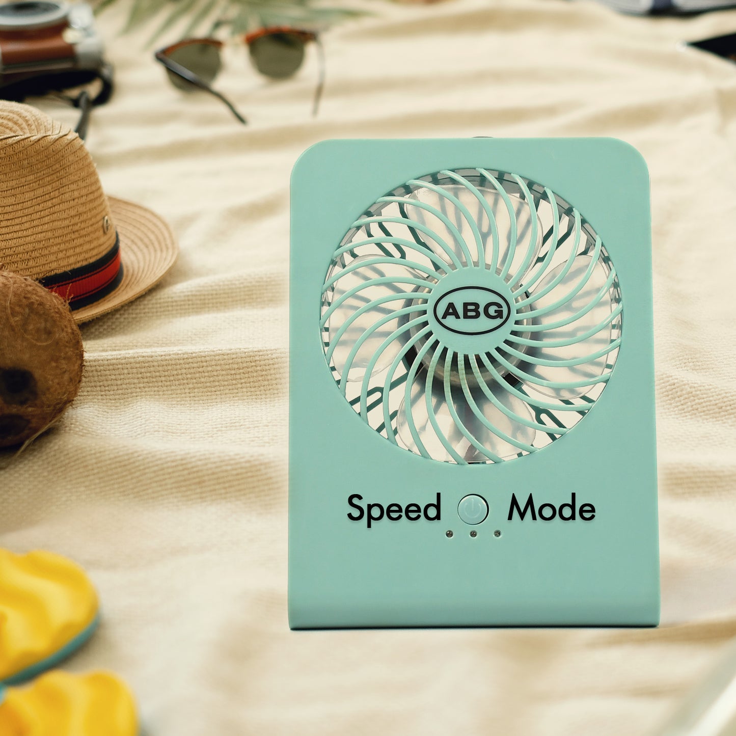 Portable Desk Fan Big Table Fan 3 Step Speed Setting Fan Personal Desk Fan Suitable For Office  School  Home Use (Battery Not Include) - Happy Price - Image 6