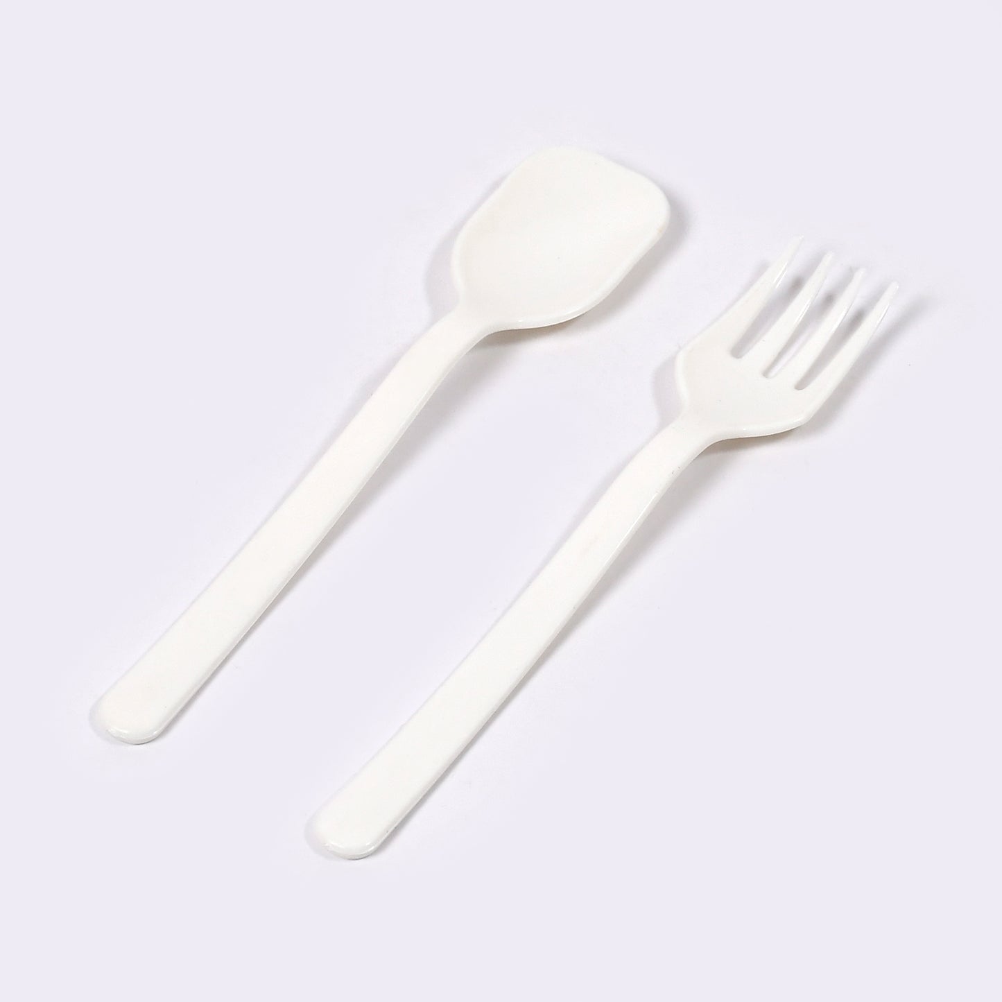 5239 Plastic Forks  Spoon Cutlery-utensils Parties Dinners Catering Services Family Gatherings ( Pack Of 2) - Happy Price - Image 2