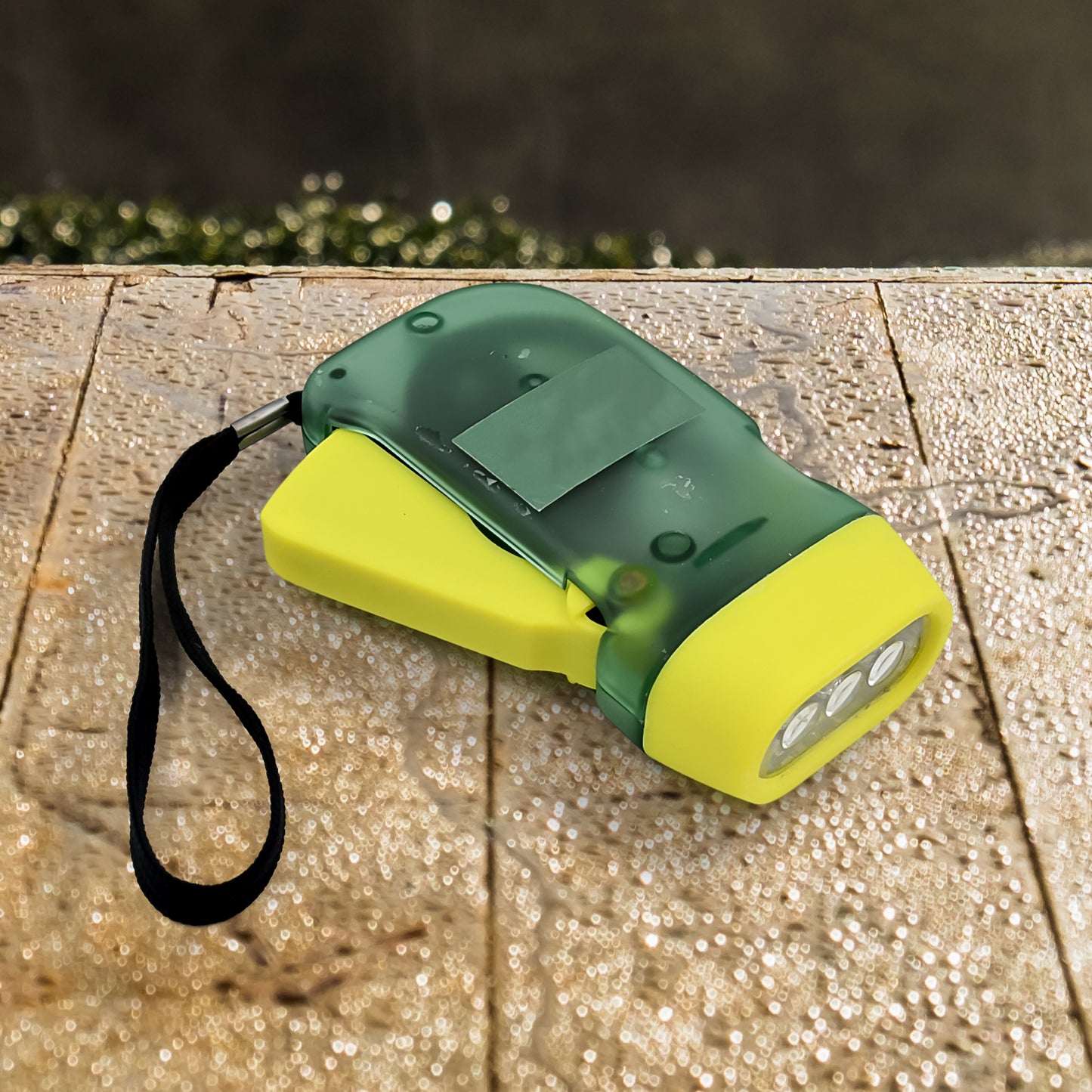 3 Led Hand Press Torch Hand Crank Flashlight Hand Pressing Flashlight Traveling Torch Light Manual Generator Battery-free Flashlight (1 Pc) - Happy Price - Image 2