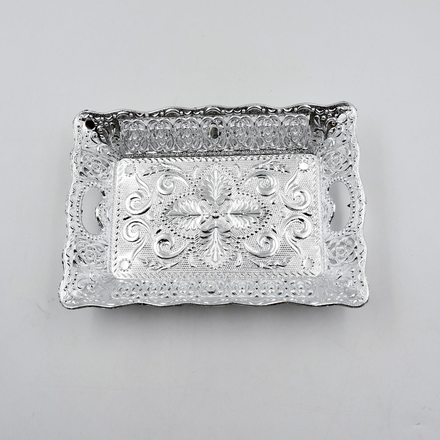 Decorative Mukhwas Serving Tray Serving Mukhwas Plate Fancy Candy Tray Dry Fruit Serving Tray - Happy Price - Image 4