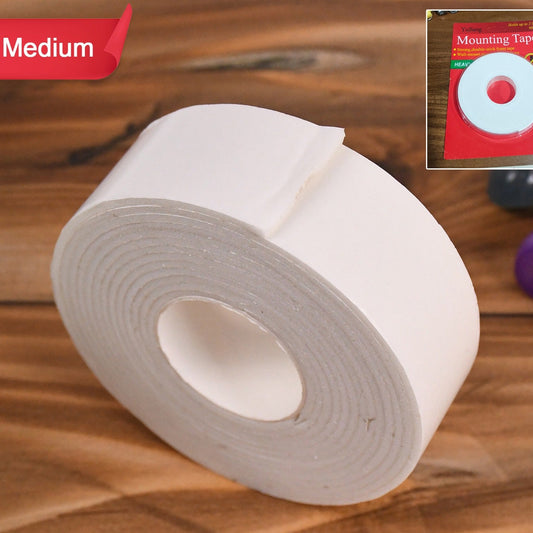 Medium Strong Double-Sided Foam Mounting Tape - 1 Pc