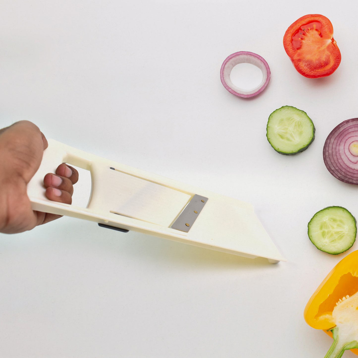 Adjustable Slicer For Cutting Fruits  Vegetable (1 Pc) - Happy Price - Image 4
