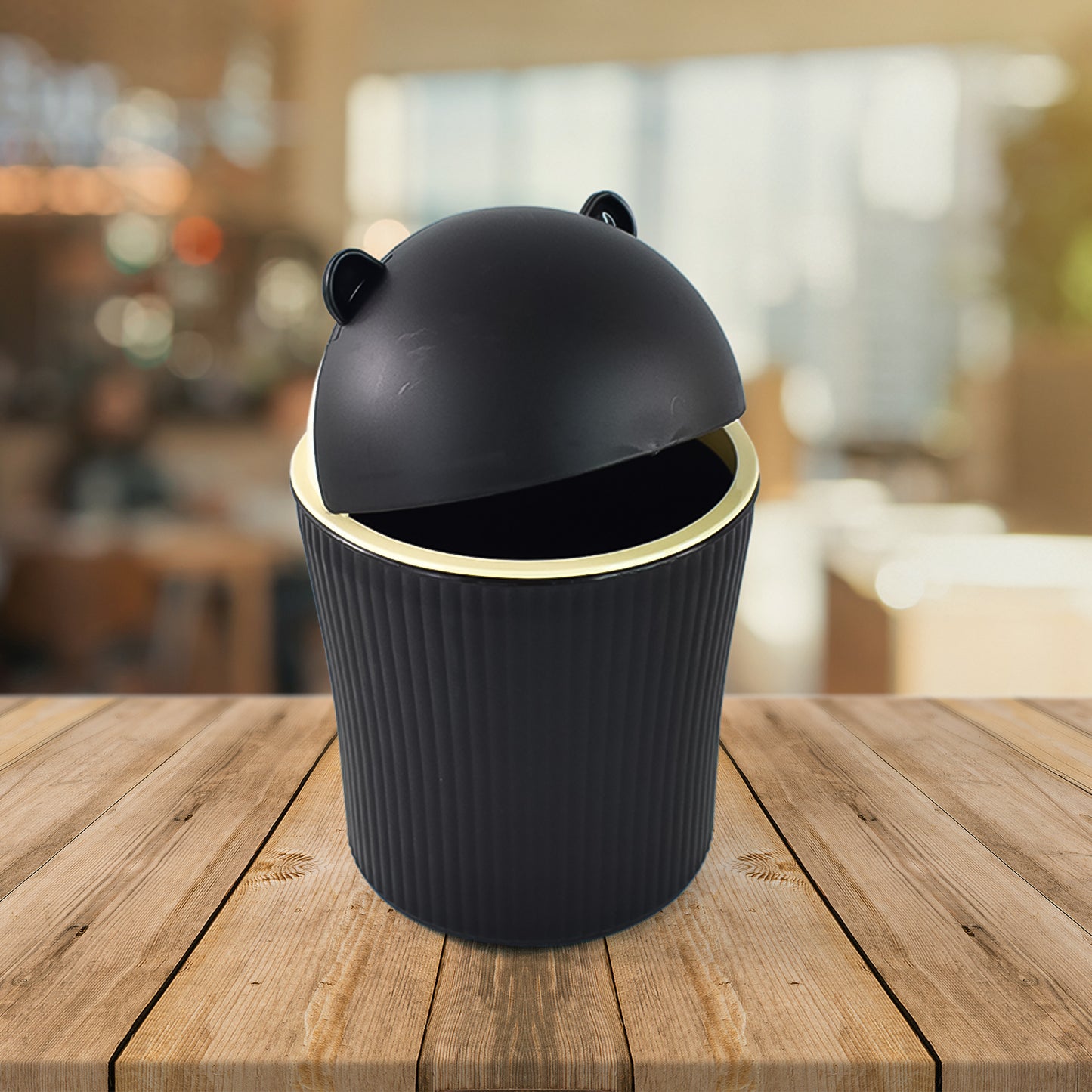 Apex Mini Tabletop Dustbin (1 Pc  1200 Ml  Mix Color) - Happy Price - Image 4
