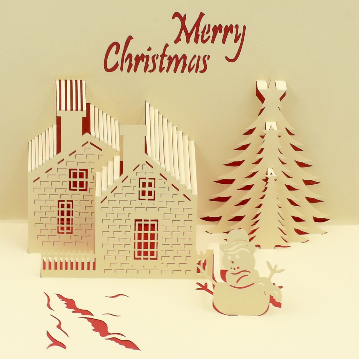 3d Paper Wish Card High Quality Paper Card All Design Card Good Wishing Card  (Birthday  Valentine  Love  Christmas Card) (1pc ) - Happy Price - Image 4