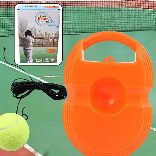 Tennis Trainer Rebound Ball With String Convenient Tennis Training Gear Tennis Practice Device Base For Kids Adults - Happy Price - Image 1