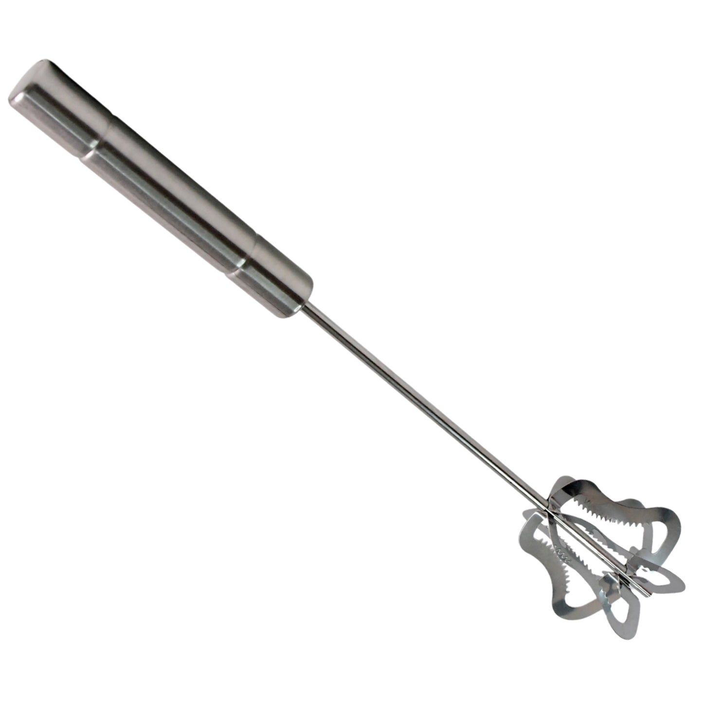 Handy Stainless Steel Manual Churner for Lassi, Buttermilk & Eggs - Happy Price - Image 2