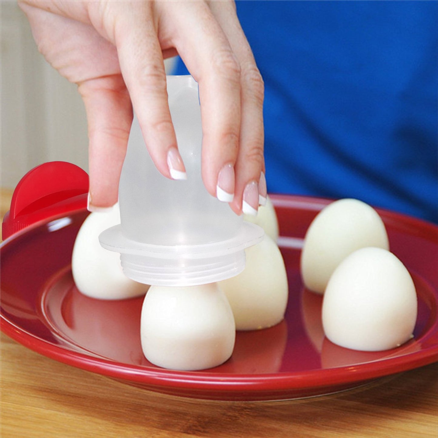 Nonstick Eggs Boiler Cookers Without Egg Shell - Happy Price - Image 5