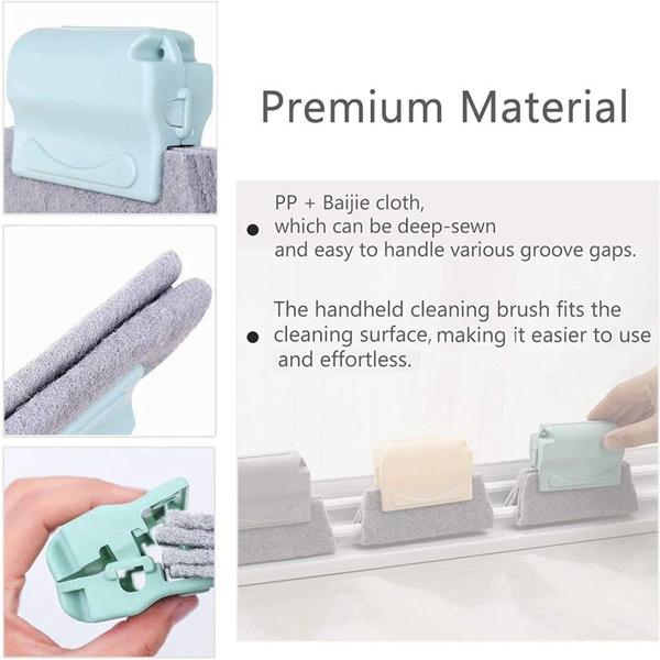 Creative Window Groove Cleaning Brush Hand-held Cleaner Tools - Happy Price - Image 3