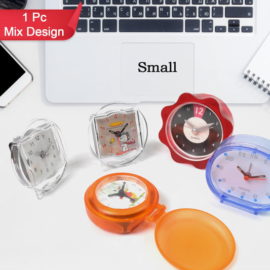 Small Wall Clock  Table Clocks For Every Room (Mix Design 1 Pc) - Happy Price - Image 1