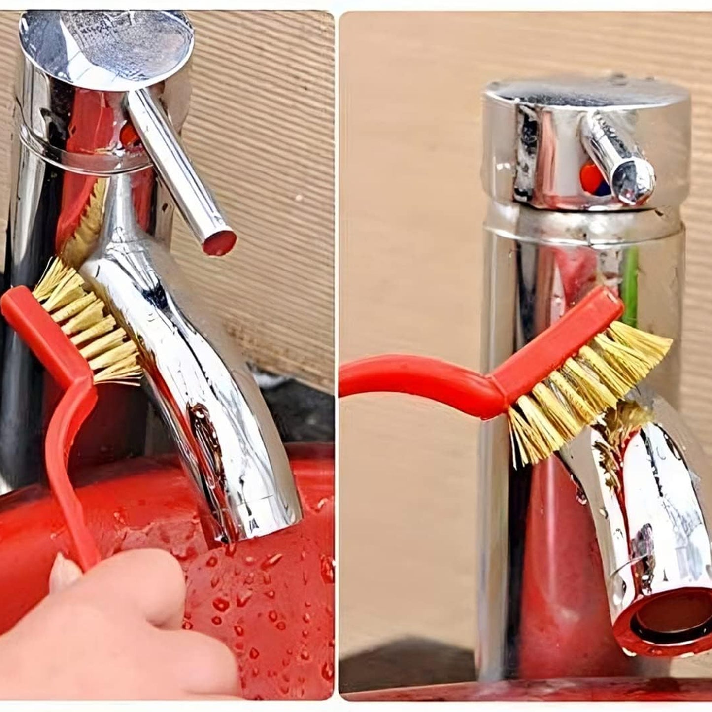3pc  Mini Wire Brush Set Brass Nylon Stainless Steel Bristles Household Cleaning Brush For Gas Stove Smoke Machine Tool Burner Tiles Tap Rust Removal Welding Slag Dirt  Paint Scrubbing (3 Pcs Set) - Happy Price - Image 6