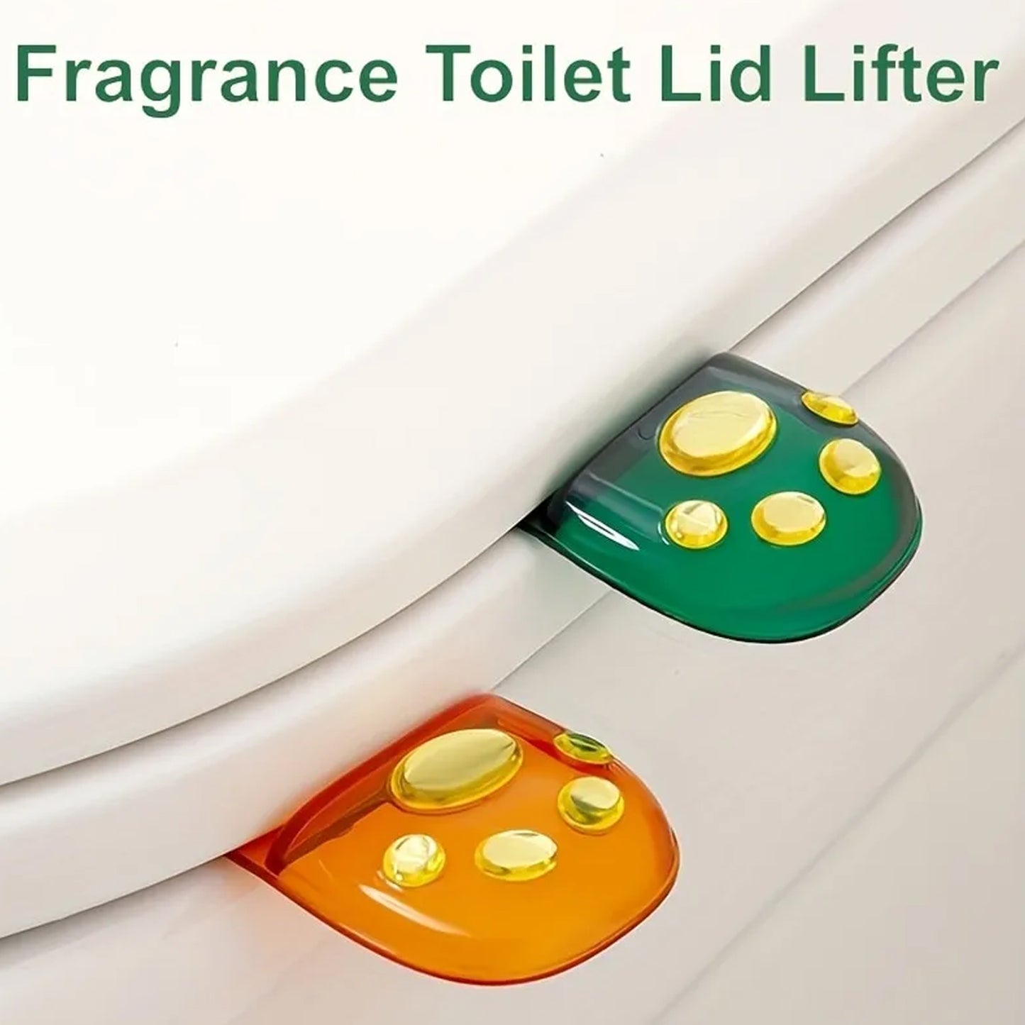 Fragrance Toilet Cap  Lid Lifter Toilet Seat Cover (2 Pc Set) - Happy Price - Image 6