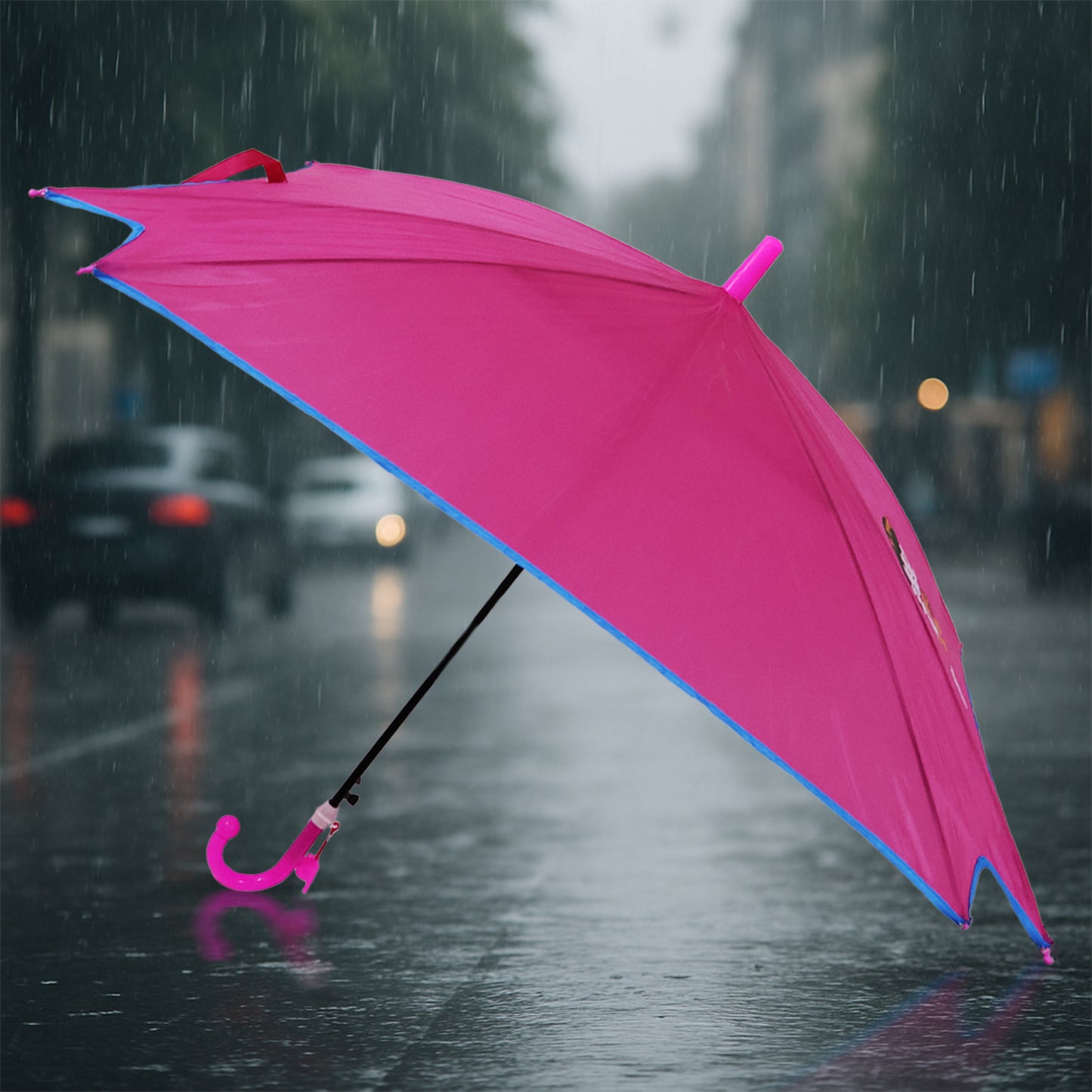 Classic Hook Handle Umbrella  Windproof  Waterproof Rain Protection (1 Pc) - Happy Price - Image 2