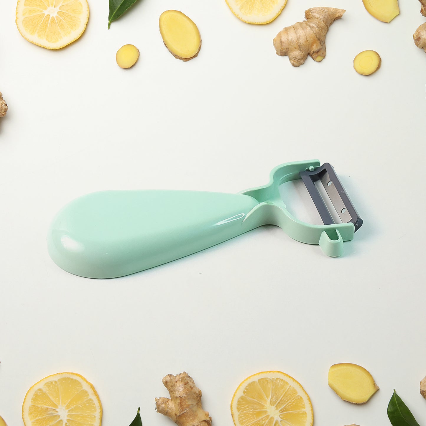 Apex Multipurpose Ginger Peeler With Stainless Steel Dual Blade - Happy Price - Image 4