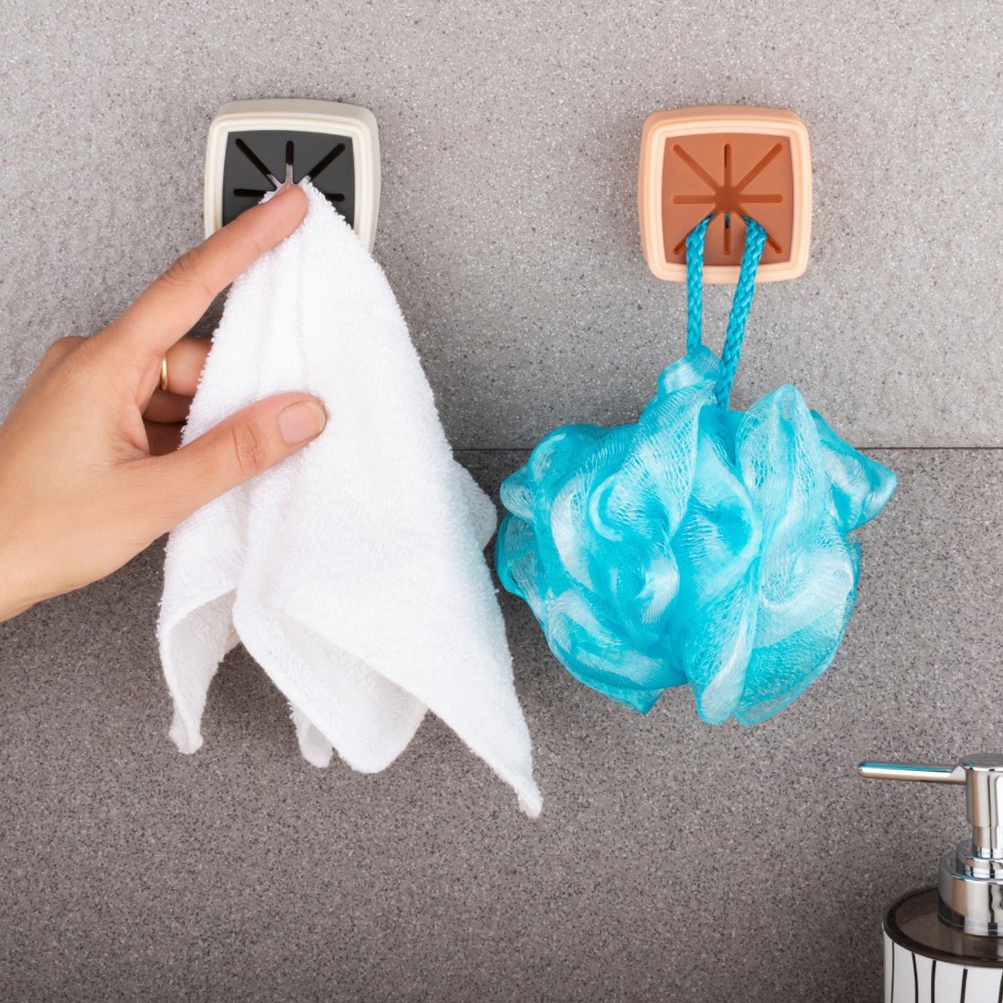 4 Pc Towel Holder Mostly Used In All Kinds Of Bathroom Purposes For Hanging And Placing Towels For Easy Take-in And Take-out Purposes. - Happy Price - Image 5