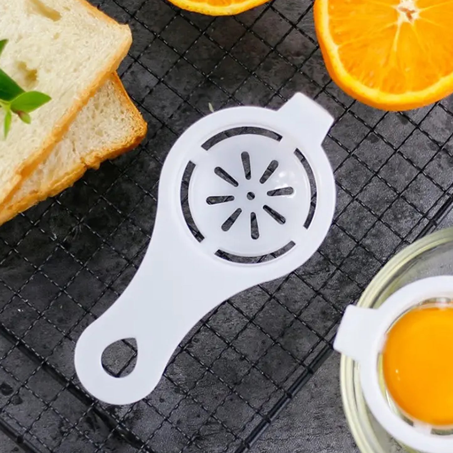 Plastic Egg Yolk Separator Egg White Yolk Filter Separator (1 Pc  With Card Packing) - Happy Price - Image 4