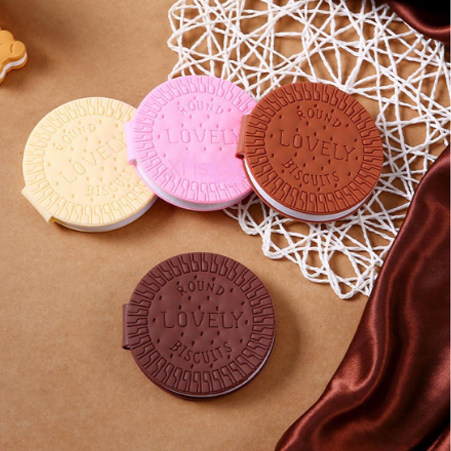 4144 Round Chocolate Diary Notebooks Original Chocolate Smell  Writing Practice Book Early Learning Copybook Premium Chocolate Book ( 1pc Book ) - Happy Price - Image 3