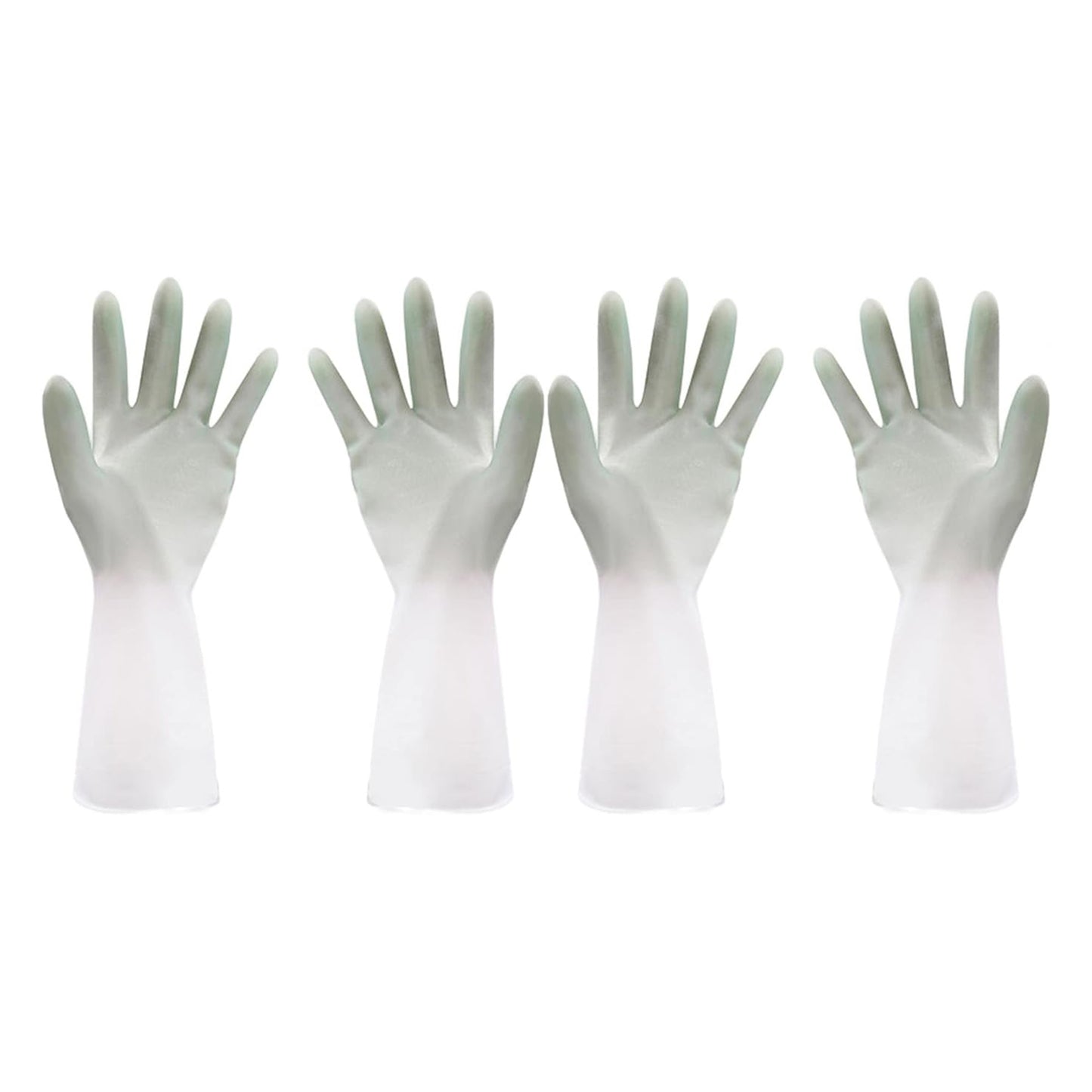 Latex Household Gloves (2 Pair  Mix Color) - Happy Price - Image 4